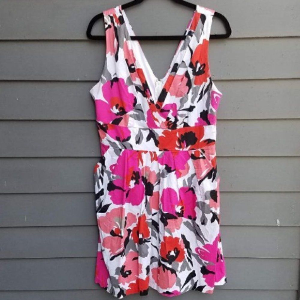 Cool Summer Floral Dress by Corey P size 14